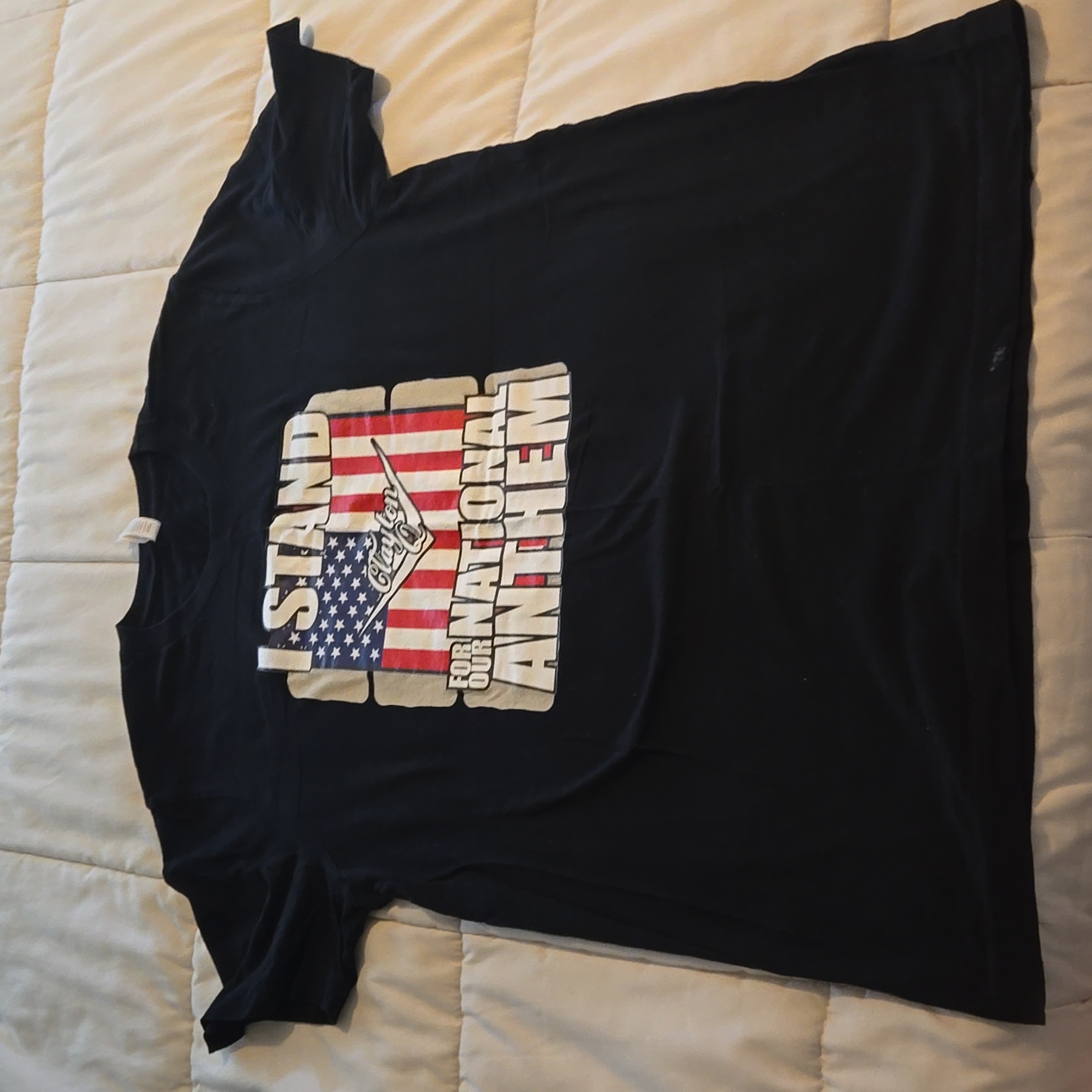 Bella Canvas Large Black Graphic Tee